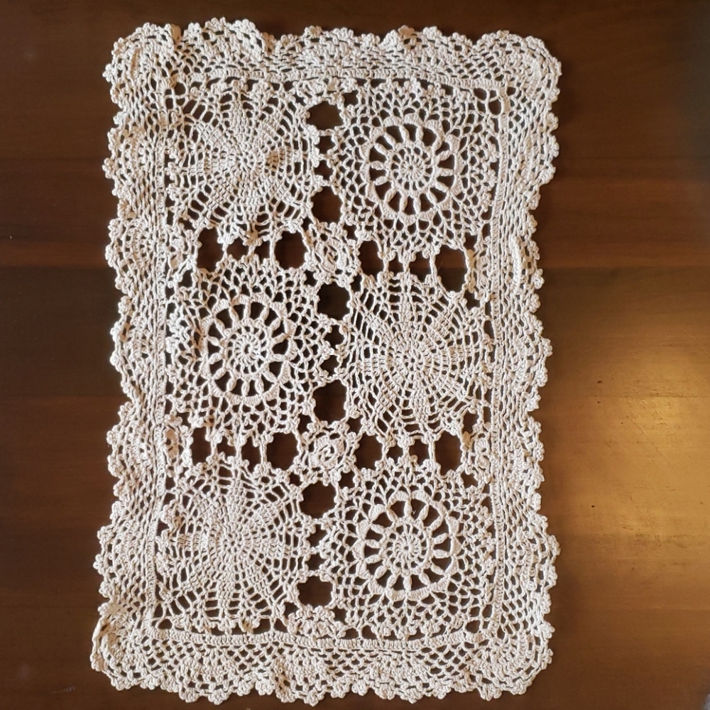Hand Crocheted Doily - Picture 5 of 8